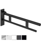 HEWI System 900 - 900mm Hinged Support Rail Duo - Design B - Choice of Finish